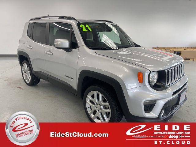 used 2021 Jeep Renegade car, priced at $18,000