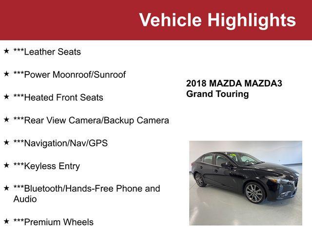 used 2018 Mazda Mazda3 car, priced at $14,500