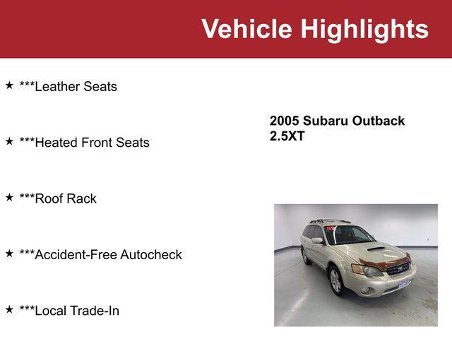 used 2005 Subaru Outback car, priced at $4,000