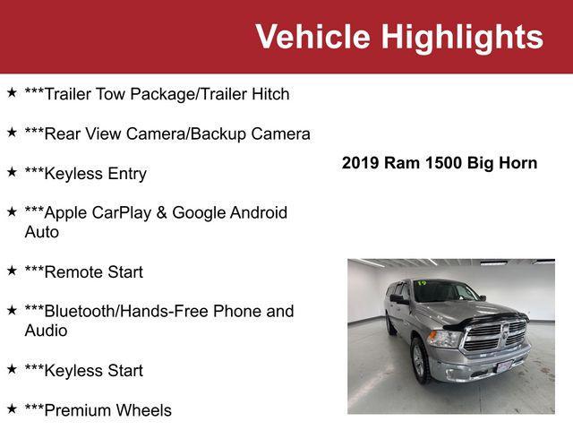 used 2019 Ram 1500 car, priced at $14,000