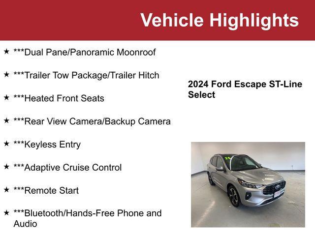 used 2024 Ford Escape car, priced at $26,000