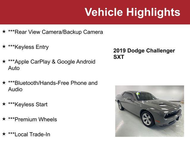 used 2019 Dodge Challenger car, priced at $17,000