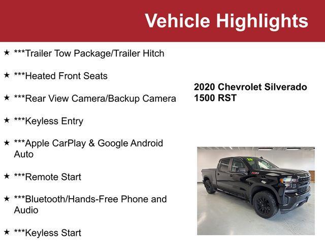used 2020 Chevrolet Silverado 1500 car, priced at $35,000
