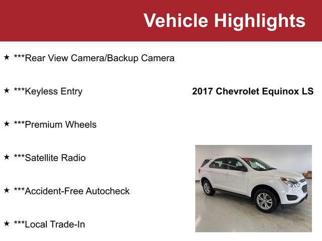 used 2017 Chevrolet Equinox car, priced at $10,000