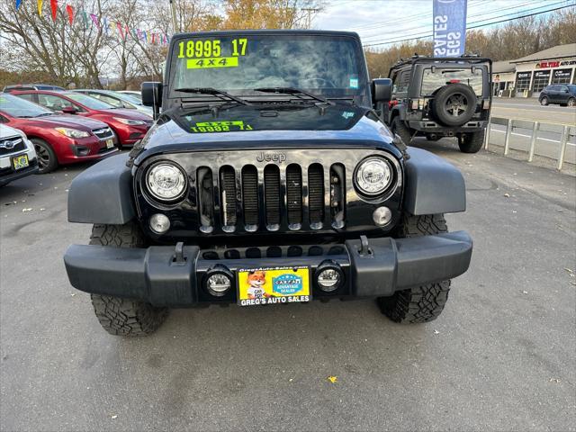 used 2017 Jeep Wrangler Unlimited car, priced at $18,995