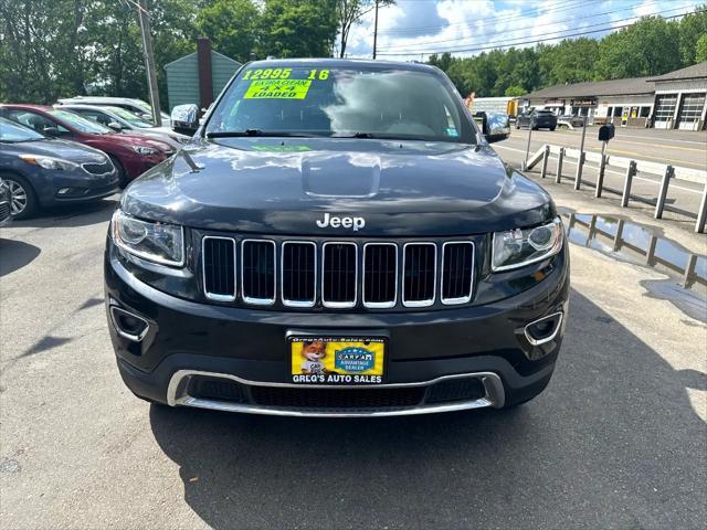 used 2016 Jeep Grand Cherokee car, priced at $12,995