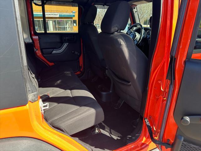 used 2015 Jeep Wrangler Unlimited car, priced at $19,995