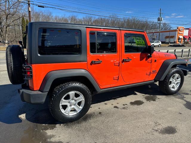 used 2015 Jeep Wrangler Unlimited car, priced at $19,995