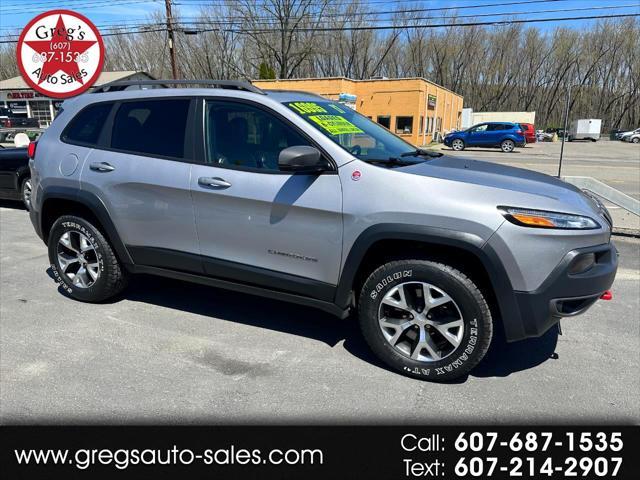 used 2017 Jeep Cherokee car, priced at $14,995