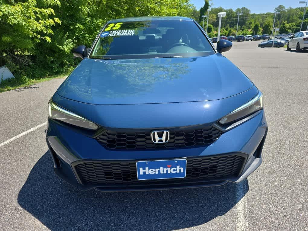used 2025 Honda Civic car, priced at $27,997