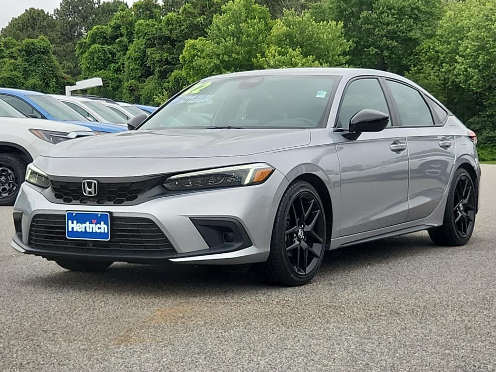 used 2022 Honda Civic car, priced at $24,497