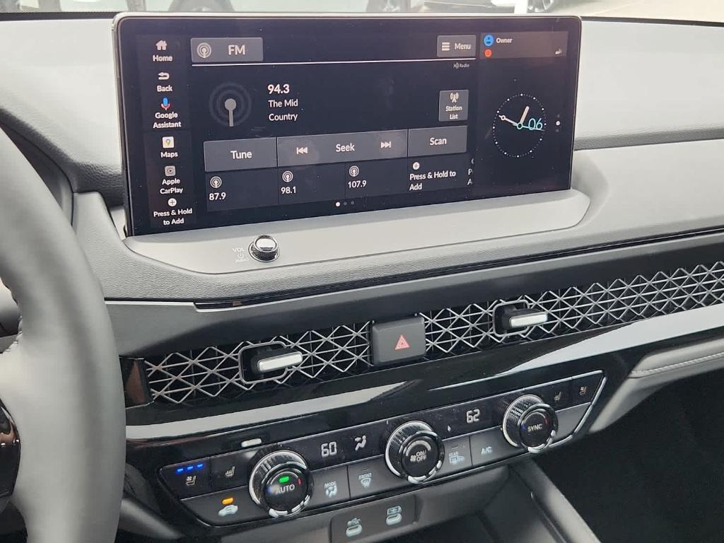 new 2025 Honda Accord Hybrid car, priced at $40,450