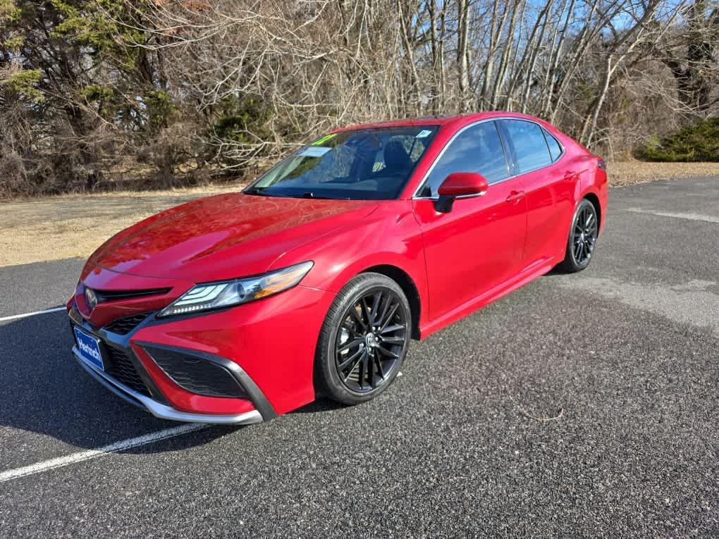 used 2022 Toyota Camry Hybrid car, priced at $28,997