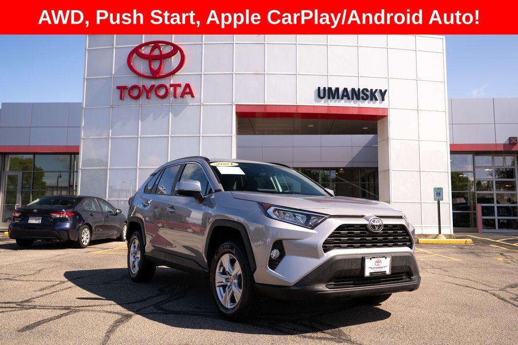 used 2021 Toyota RAV4 car, priced at $24,864