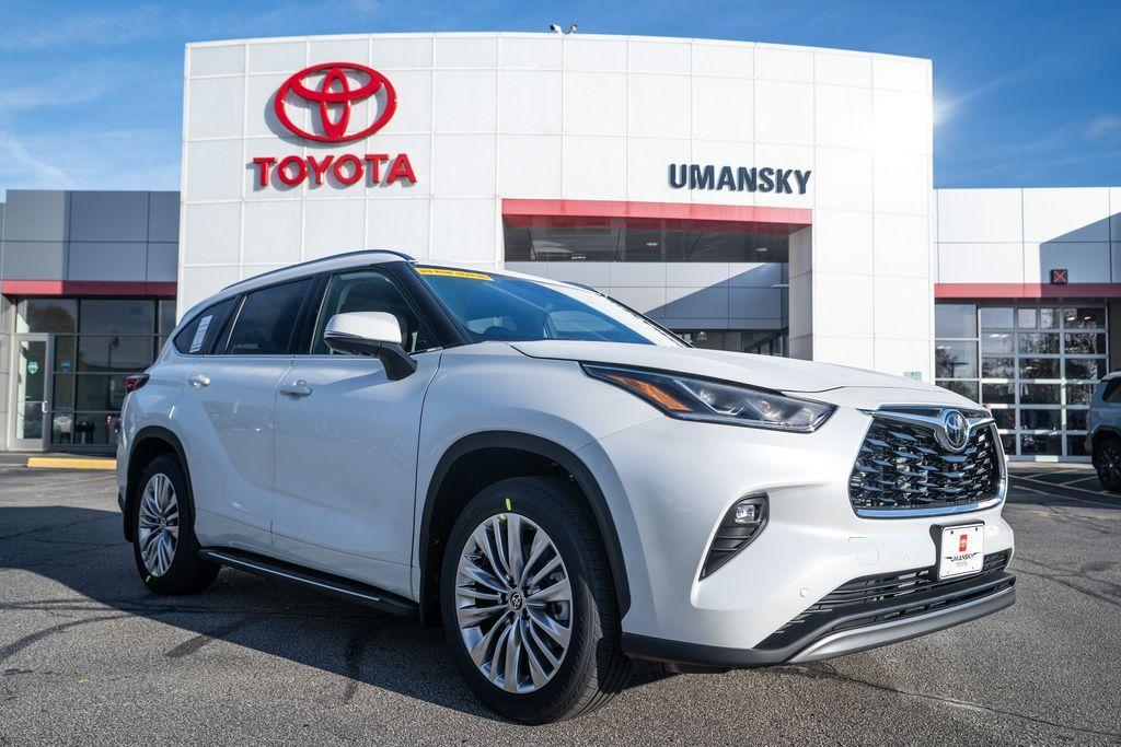 new 2026 Toyota Highlander car, priced at $55,555