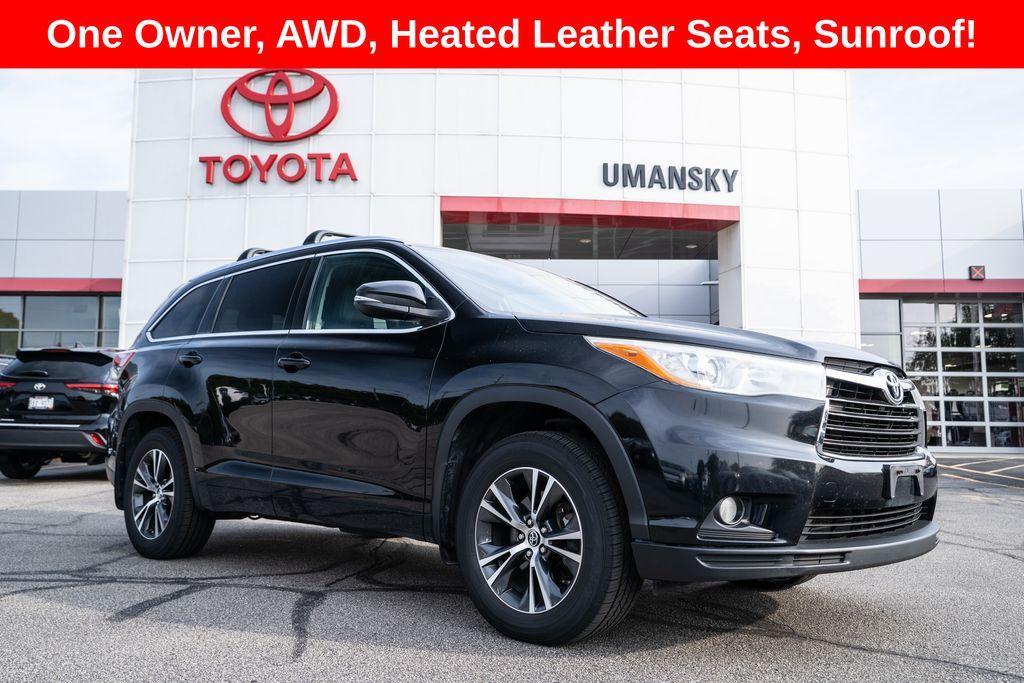 used 2016 Toyota Highlander car, priced at $14,914