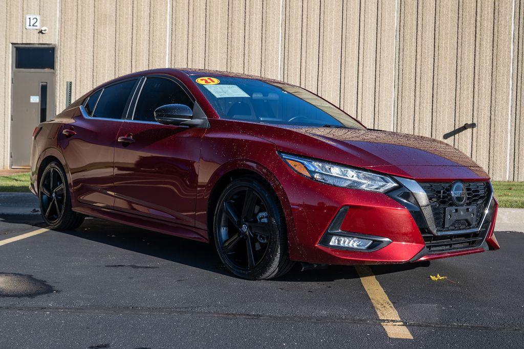 used 2021 Nissan Sentra car, priced at $16,097