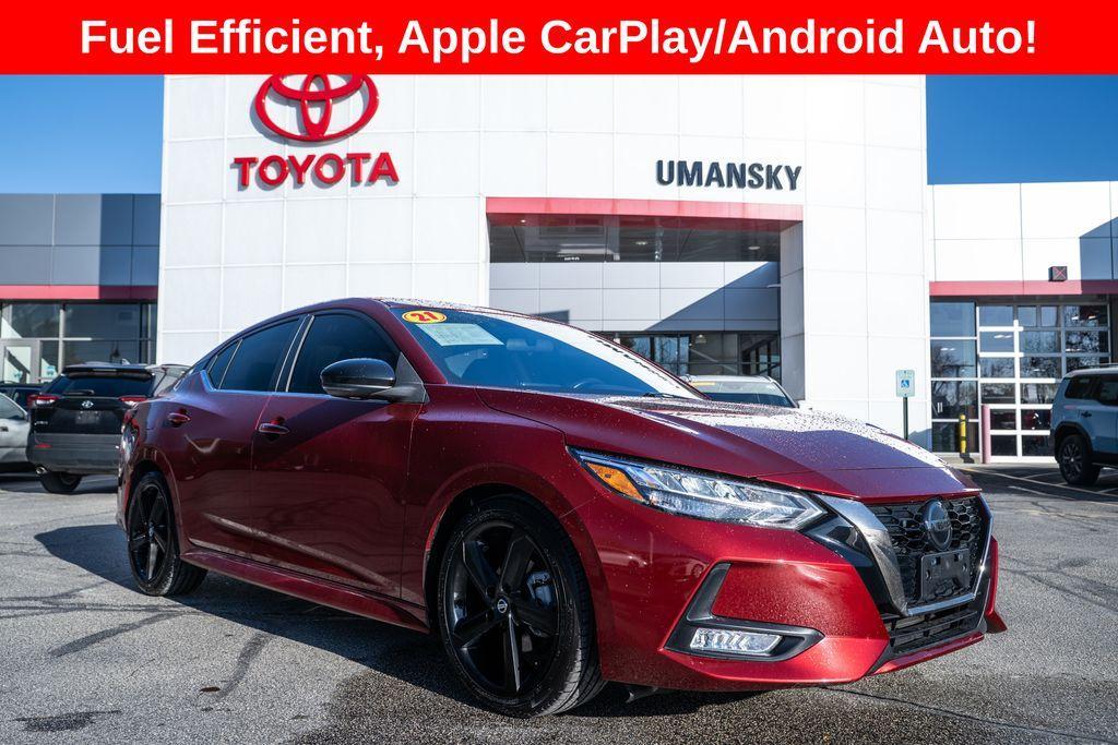 used 2021 Nissan Sentra car, priced at $16,097
