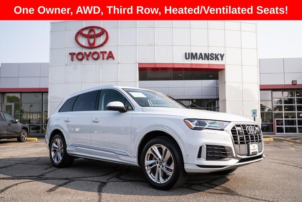 used 2023 Audi Q7 car, priced at $37,124