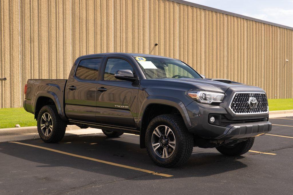 used 2018 Toyota Tacoma car, priced at $25,786