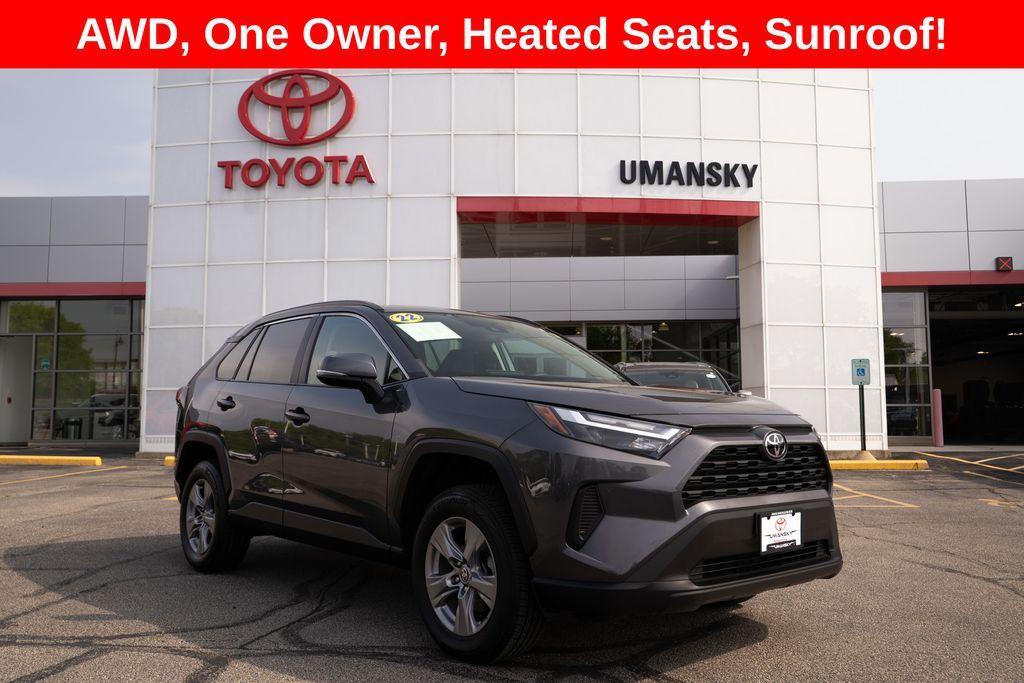 used 2022 Toyota RAV4 car, priced at $28,545