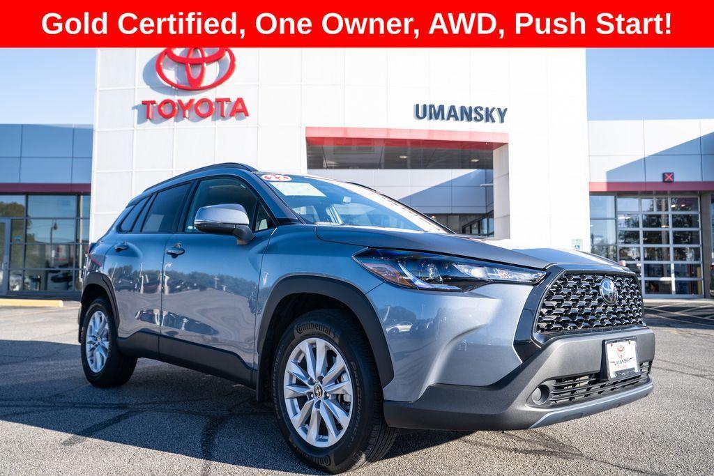 used 2022 Toyota Corolla Cross car, priced at $28,160