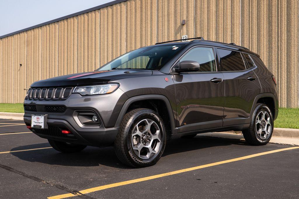 used 2022 Jeep Compass car, priced at $22,399