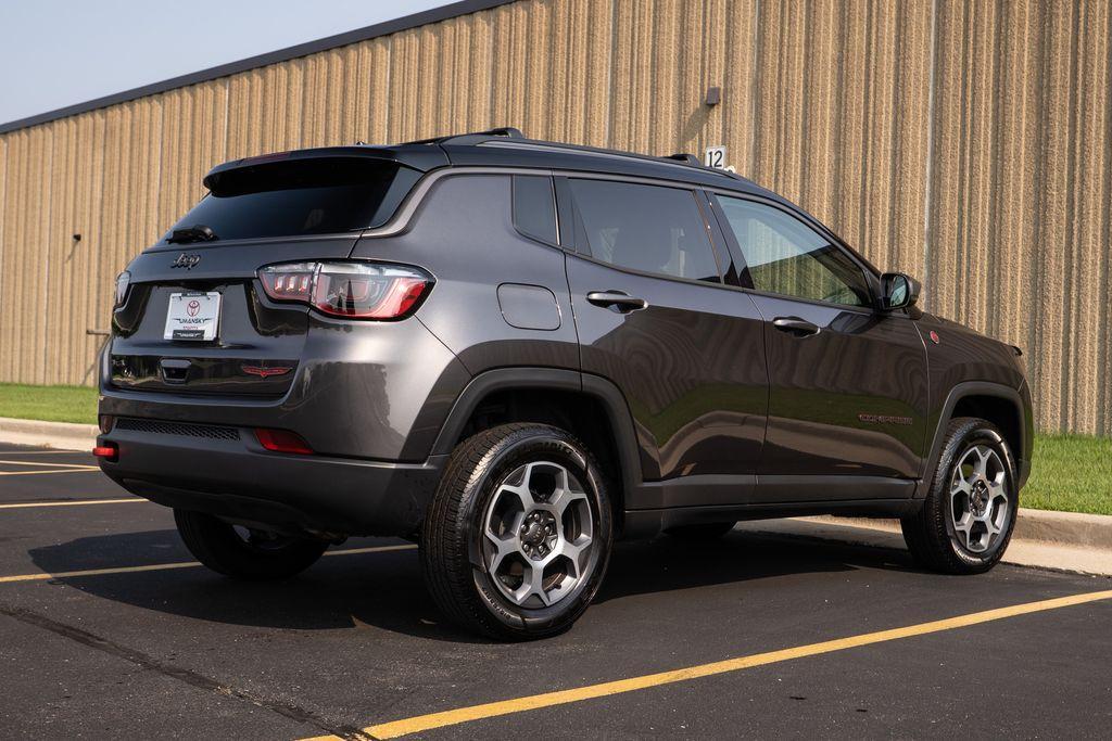 used 2022 Jeep Compass car, priced at $22,399