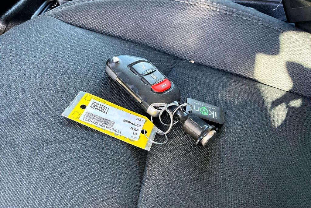 used 2019 Jeep Wrangler Unlimited car, priced at $24,223