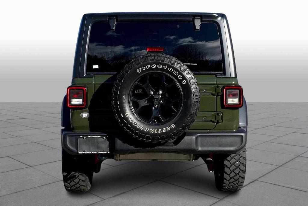 used 2020 Jeep Wrangler Unlimited car, priced at $27,995