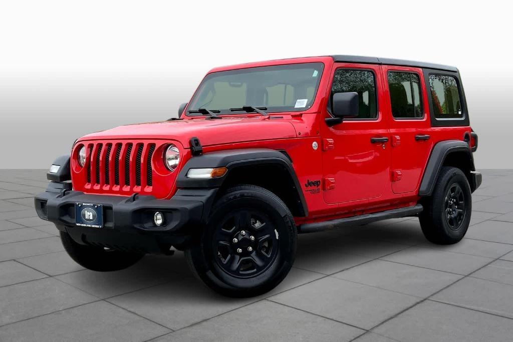 used 2021 Jeep Wrangler Unlimited car, priced at $30,523