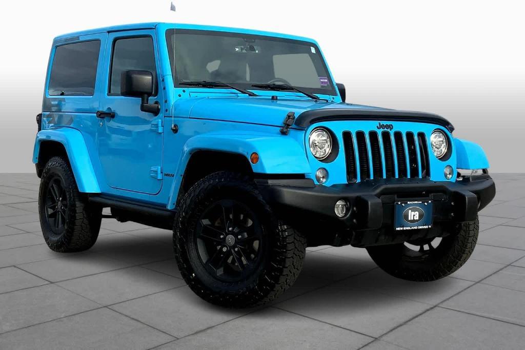 used 2017 Jeep Wrangler car, priced at $20,839