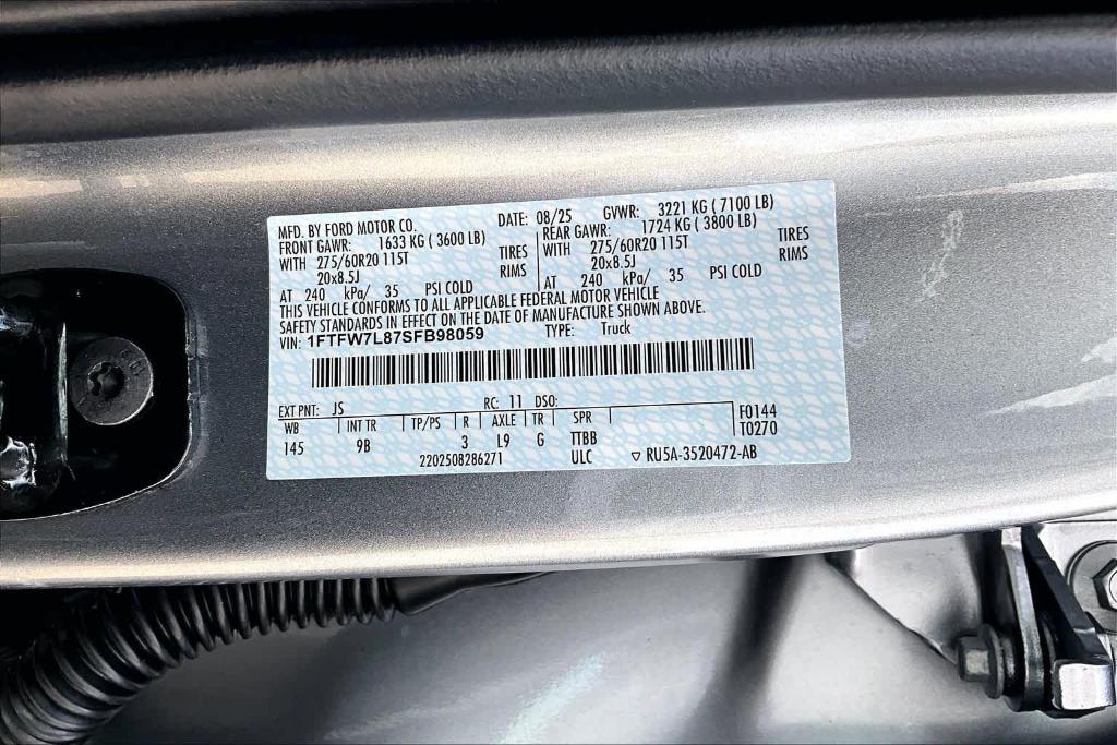 new 2025 Ford F-150 car, priced at $71,974