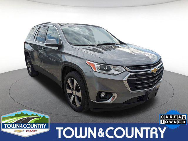 used 2021 Chevrolet Traverse car, priced at $27,957