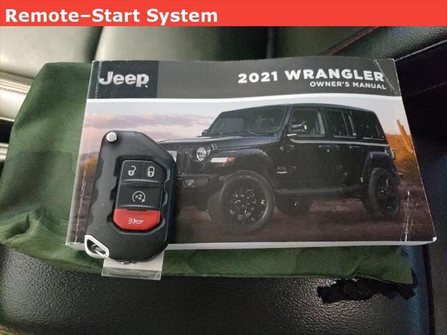 used 2021 Jeep Wrangler Unlimited car, priced at $39,990