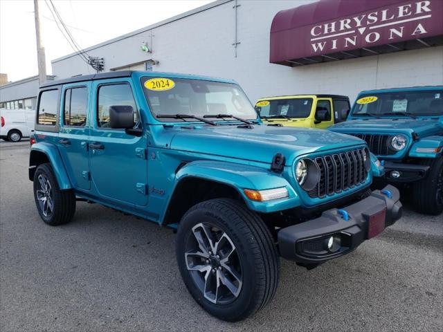 new 2024 Jeep Wrangler 4xe car, priced at $54,785