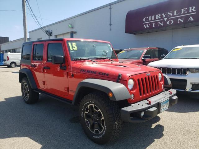 used 2015 Jeep Wrangler Unlimited car, priced at $22,490