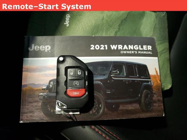 used 2021 Jeep Wrangler Unlimited car, priced at $39,990