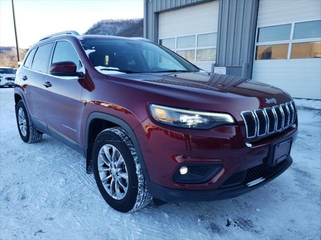 used 2021 Jeep Cherokee car, priced at $18,990