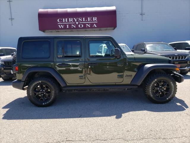 used 2021 Jeep Wrangler Unlimited car, priced at $30,950