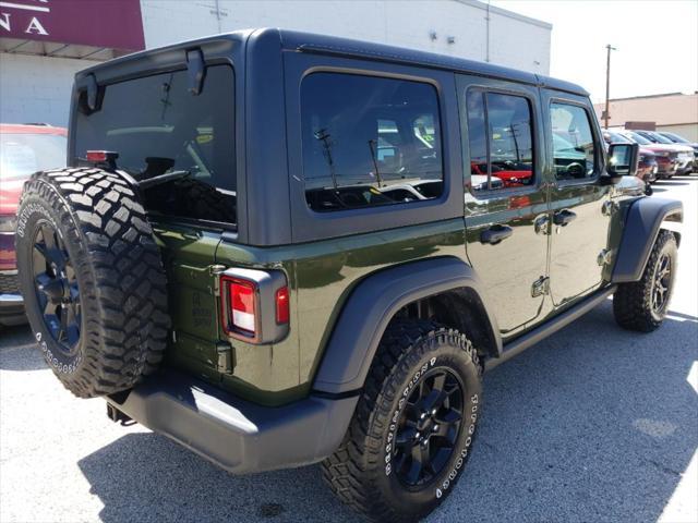 used 2021 Jeep Wrangler Unlimited car, priced at $30,950