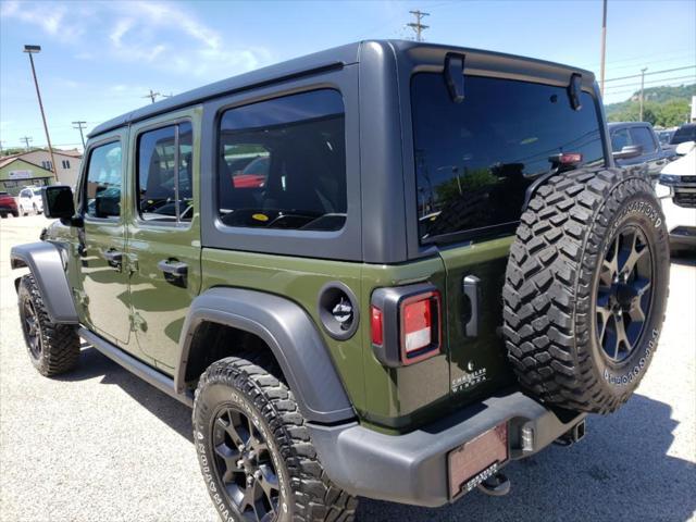 used 2021 Jeep Wrangler Unlimited car, priced at $30,950