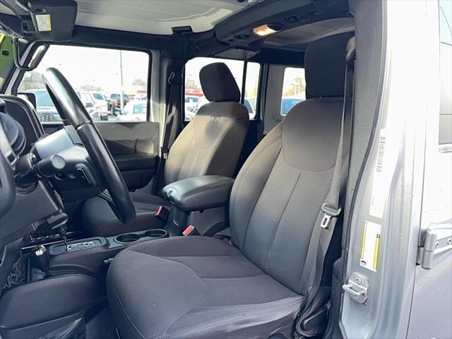 used 2015 Jeep Wrangler Unlimited car, priced at $19,990