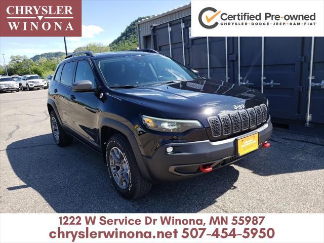 used 2021 Jeep Cherokee car, priced at $25,750