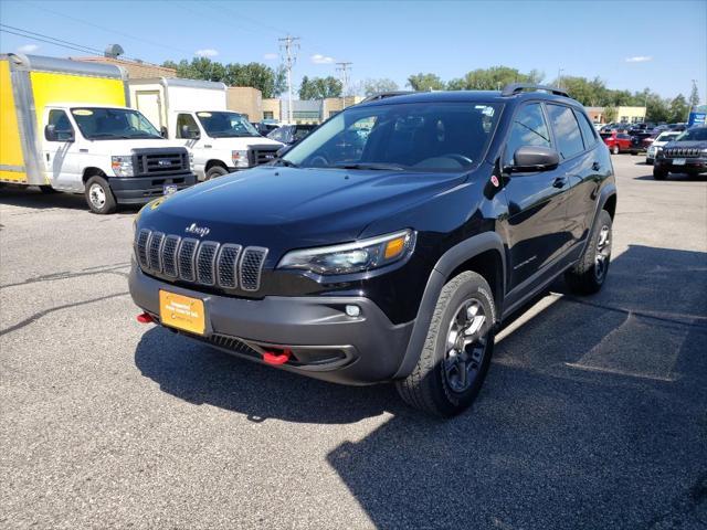 used 2021 Jeep Cherokee car, priced at $25,450