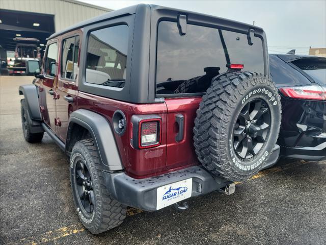 used 2021 Jeep Wrangler car, priced at $32,990