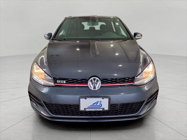 used 2018 Volkswagen Golf GTI car, priced at $16,989