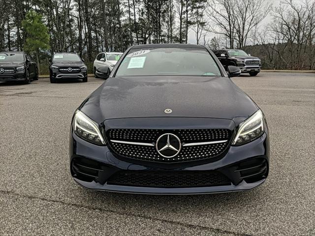 used 2021 Mercedes-Benz C-Class car, priced at $30,980