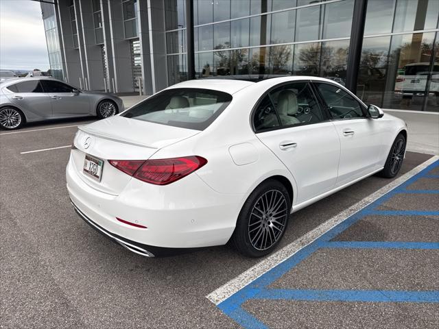 used 2023 Mercedes-Benz C-Class car, priced at $41,998