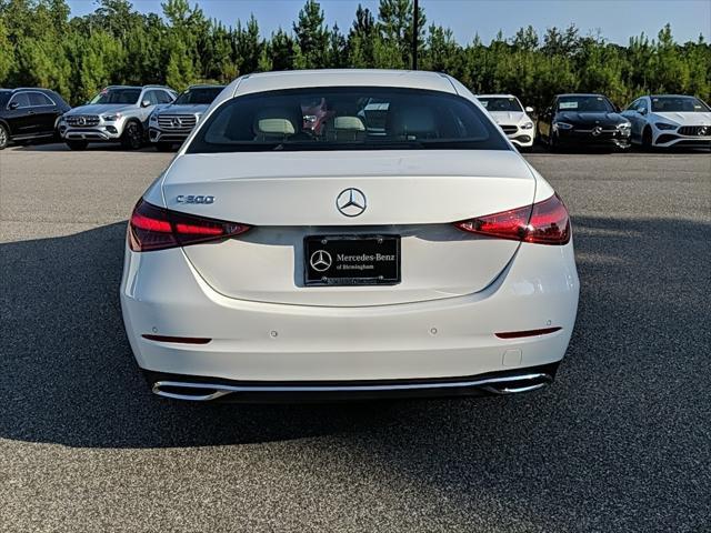 new 2024 Mercedes-Benz C-Class car, priced at $49,185